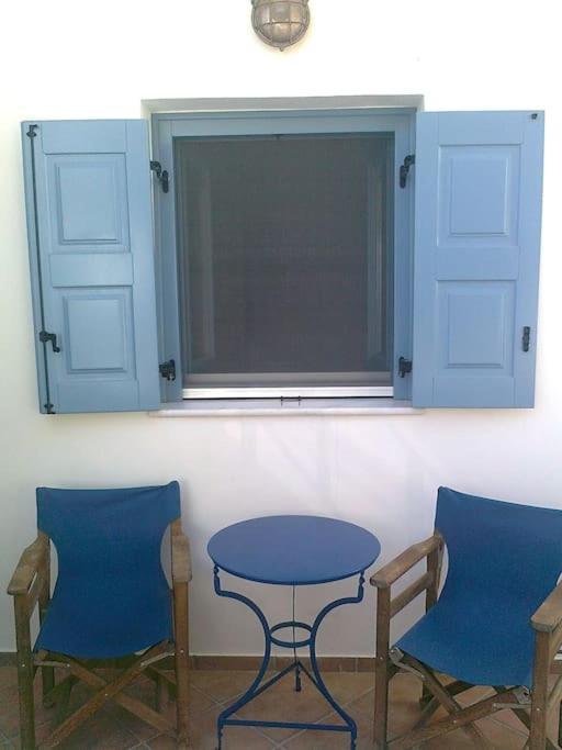 Blue House Villa Koronos Exterior foto