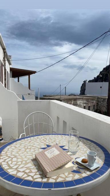 Blue House Villa Koronos Exterior foto