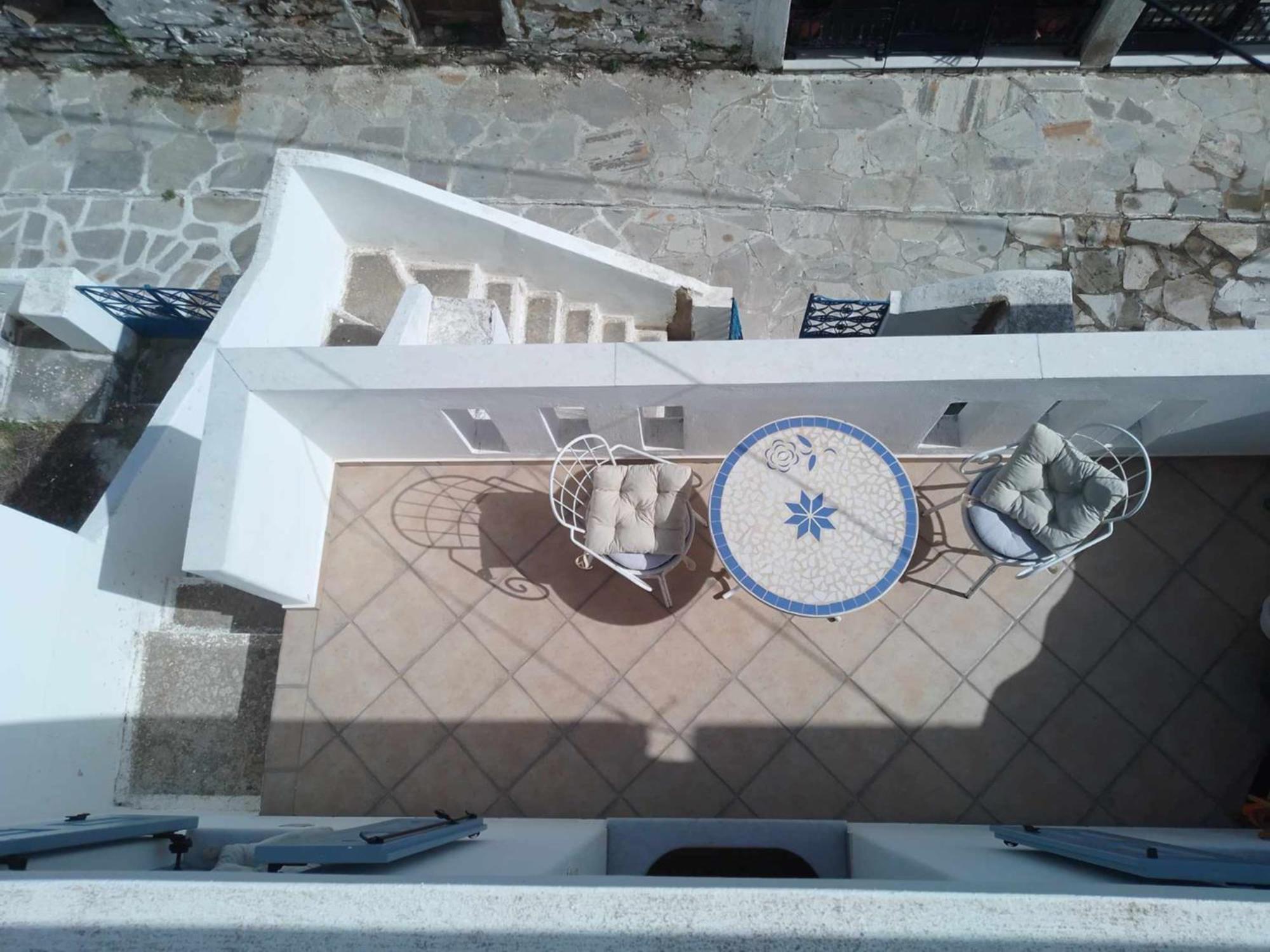 Blue House Villa Koronos Exterior foto